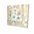 Begin Home Decor 16 x 16 in. Cherry Blossom In White-Print on Canvas 2080-1616-FL84